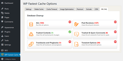 WP Fastest Cache – Plugin cache tốt nhất cho WordPress