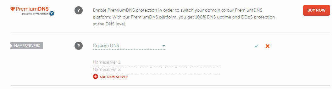 thay doi DNS domain website