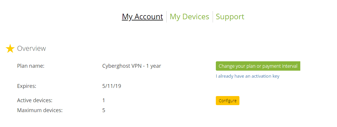 Mua phần mềm CYBERGHOST VPN