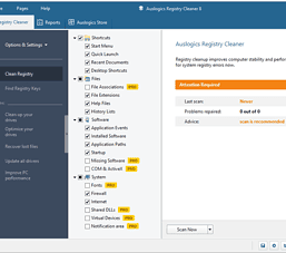 Miễn phí 1 năm phần mềm Auslogics Registry Cleaner Pro