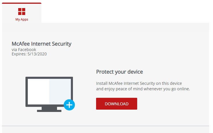 Tải về mcafee internet security