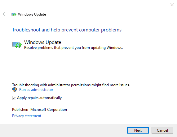 Fix Windows 10