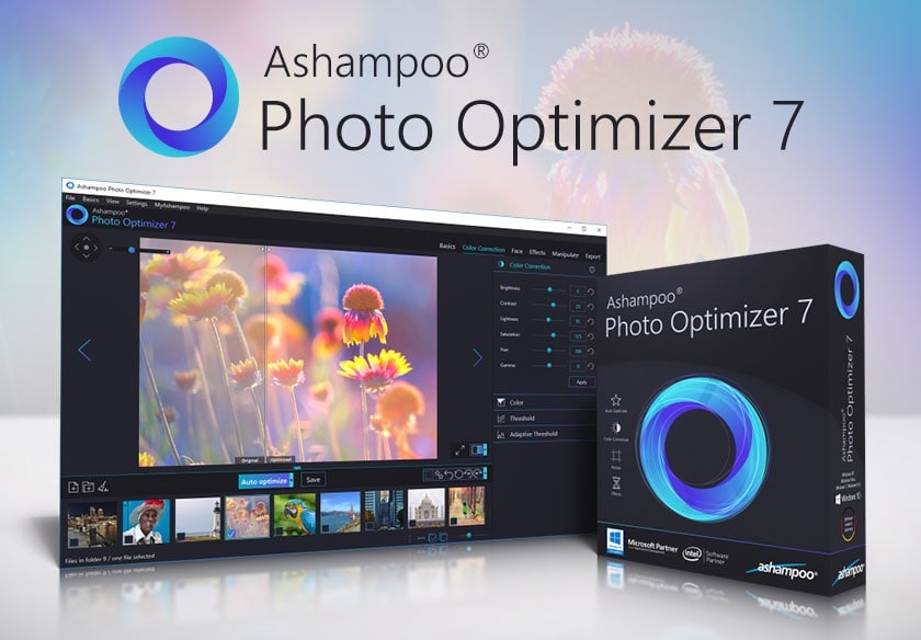 Tối ưu hóa hình ảnh với Ashampoo Photo Optimizer 7