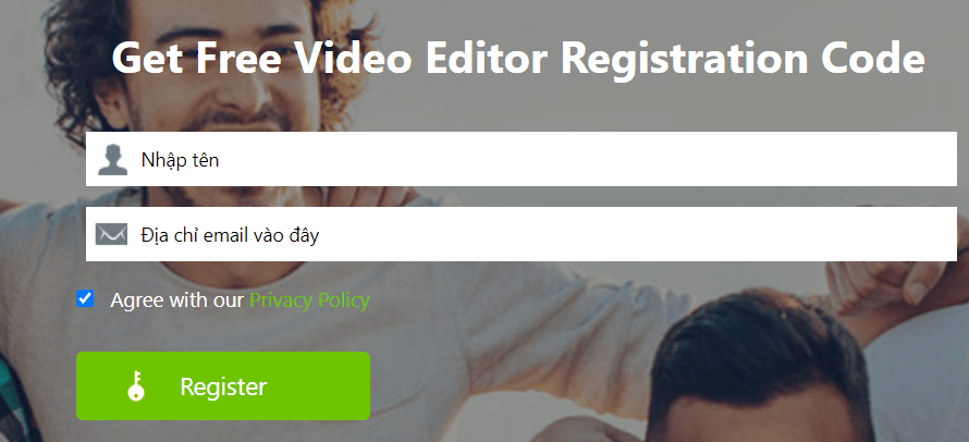 Free Video Editor Registration miễn phí