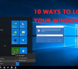 Hướng dẫn 10 cách khóa máy tính chạy Windows 10
