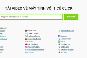 Cách tải video từ Youtube, Facebook, Tiktok, Vimeo với 1 cú click