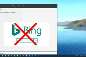 Cách xoá Bing Search trong Menu Start của Windows 10