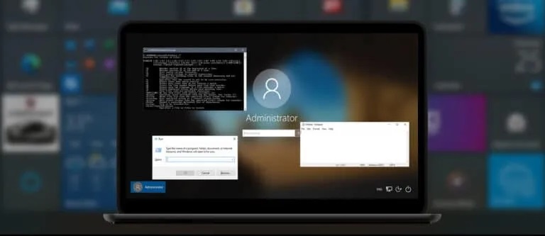 Cách chạy chương trình từ màn hình đăng nhập Windows 10