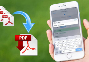 Cách ghép nối các tệp PDF trên iPhone và iPad