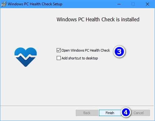 cach su dung windows pc health check 2