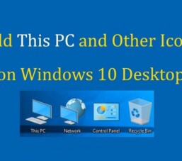Cách thêm This PC ra desktop trên Windows 10