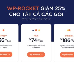 WP-Rocket giảm giá 25% nhân dịp sinh nhật lần thứ 8 của mình