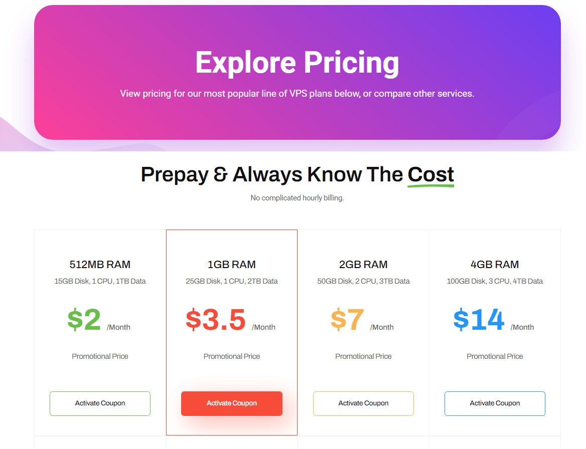 explore pricing