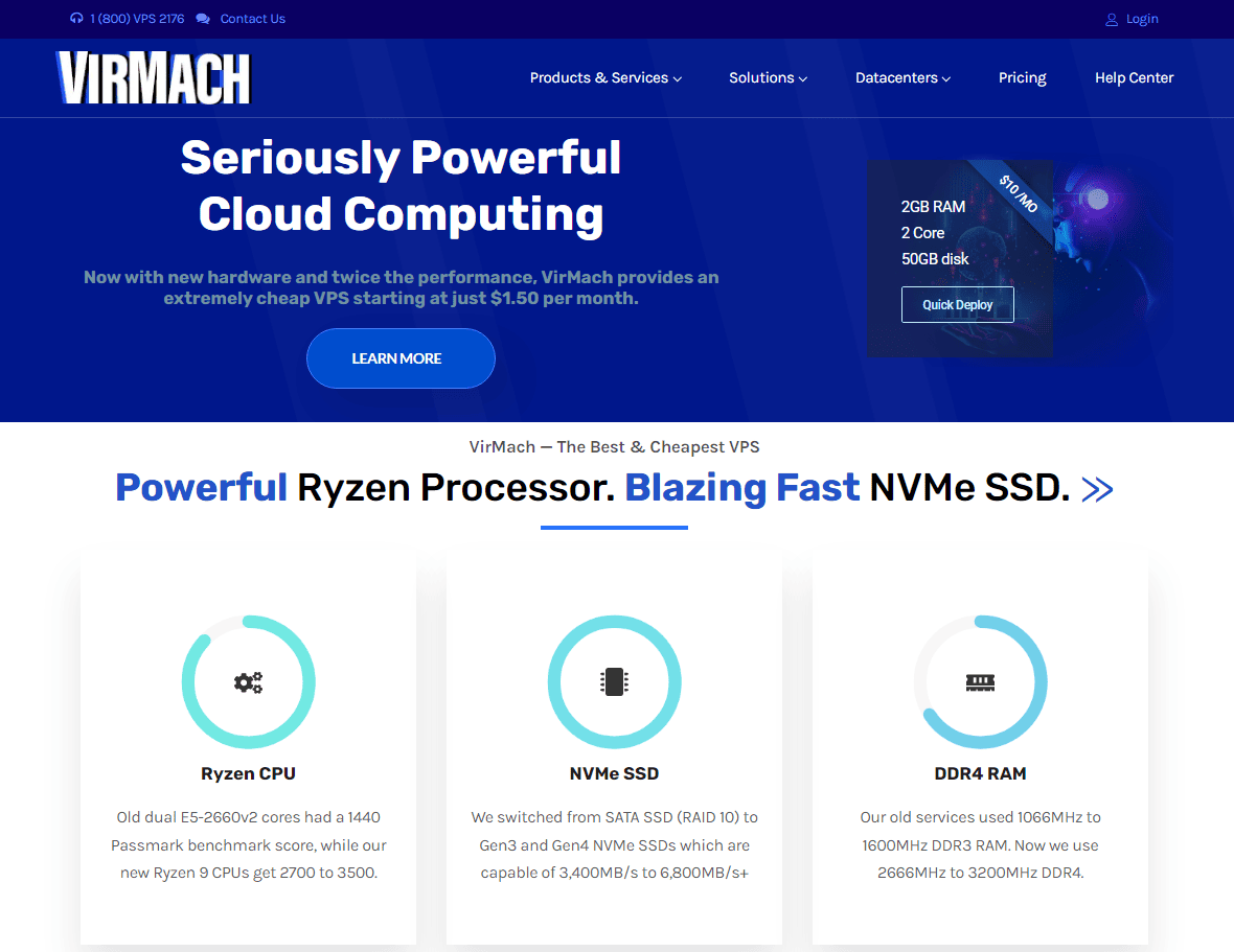 Black Friday – VPS Virmach giảm 30% – Recurring Discount
